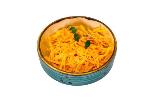Салат Морковь с чесноком
